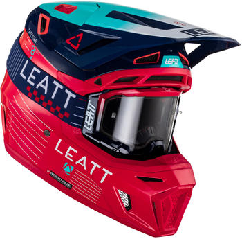 Leatt Kit Moto 8.5 V23 Composite with 5.5 goggles Red