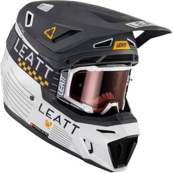 Leatt Kit Moto 8.5 V23 Composite with 5.5 goggles Metallic