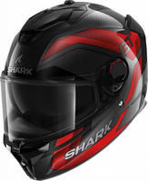 Shark HE1355EDRUL, Shark Spartan GT Pro Carbon Ritmo, Integralhelm - Schwarz/Rot - L