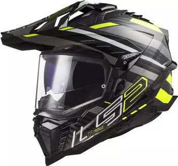 LS2 MX701 Explorer C Edge black/yellow/white