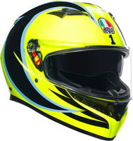 Agv 2118381001-002-XS, Agv K3 Rossi Wt Phillip Island 2005 E2206 Mplk Full Face