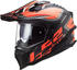 LS2 Helmets MX701 Explorer Alter matt schwarz/orange