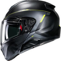 HJC 14747311, HJC RPHA 91 Combust Schwarz Gelb male