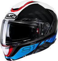 HJC 14752109, HJC RPHA 91 Rafino Klapphelm Schwarz Weiss Blau male