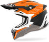 Airoh STSK32-XS, Airoh Strycker Skin, Motocrosshelm - Matt Orange/Schwarz/Grau...