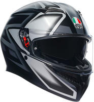 AGV 2118381001-008, AGV K3 2.6 Compound Integralhelm unisex Thermoplast schwarz matt,