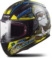 LS2, Integralhelme motorrad RAPID buddha black yellow, XL