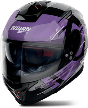 Nolan N80-8 Meteor N-Com black/purple