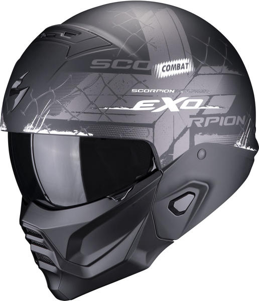 Scorpion EXO-Combat II Xenon Matt black/grey/white