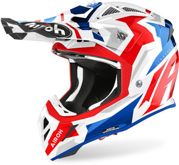 Airoh Aviator Ace Swoop Red/Blue Gloss