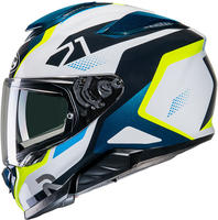 HJC 12620311, HJC RPHA 71 Hapel MC3H Integralhelm unisex Carbon wei&szlig;, 2XL