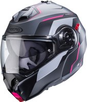 Caberg CA10087022-M, Caberg Duke Evo Move Klapphelm Grau Pink male