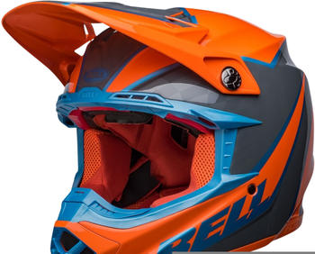 Bell Moto-9S Flex Sprite orange/anthracite/blue