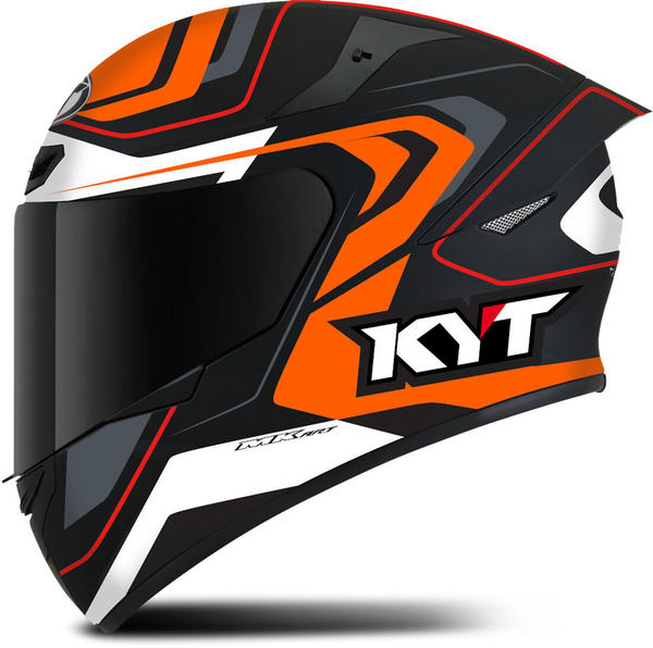 KYT Helmet TT-Course Overtech black/orange