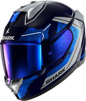 Shark HE0820E BUS, Shark kwal i3 Rhad Integralhelm unisex Thermoplast blau, S