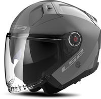 LS2 366031006XL, LS2 OF603 Infinity II Solid Jethelm Grau male