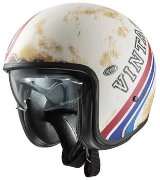 Premier Helmets 23 Vintage Btr 12 Bm 22.06 Open Face Helmet Weiß