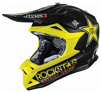 Just1 J32 Pro Rockstar 2.0 Motocross Helmet Schwarz