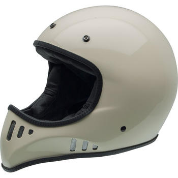 NZI Mad Carbon Motocross Helmet Beige