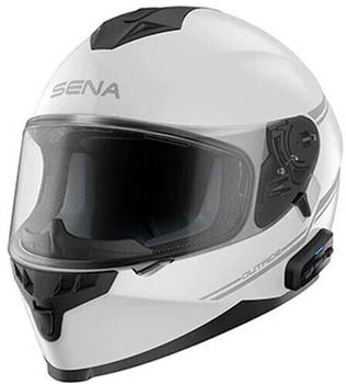 Sena Outride Full Face Bluetooth Helmet Weiß