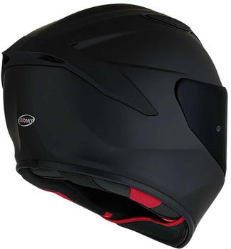 Suomy Track-1 Plain Full Face Helmet Schwarz