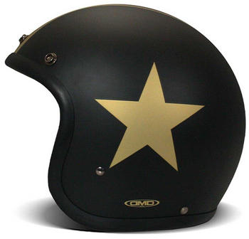 DMD Vintage Star Open Face Helmet Schwarz