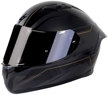 Stormer Zs-601 Star Full Face Helmet Schwarz