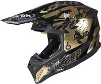 Airoh AV3LTC17F, Airoh Aviator 3 Legend TC222, Helmschirm - Schwarz/Gold
