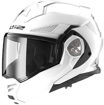 LS2 Helmets LS2 Ff901 Advant X Solid Modular Helmet Weiß