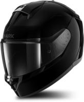 Shark HE1100EBLKXS, Shark Ridill 2 Blank, Integralhelm - Schwarz - XS