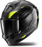 Shark HE1122EKGAS, Shark Ridill 2 Bersek, Integralhelm - Schwarz/Grau/Gelb - S