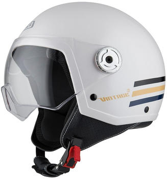 NZI Vintage 3 Open Face Helmet Weiß