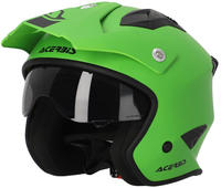 Acerbis 0025055.133.061, Acerbis Aria Solid, Jethelm - Matt Neon-Gr&uuml;n/Schwarz - XS