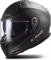LS2 FF811 Vector II Carbon Solid XXL - Helme & Brillen - Motorradhelme Schwarz