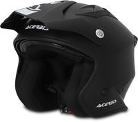 Acerbis 0025055.091.062, Acerbis Aria Solid, Jethelm - Matt Schwarz/Wei&szlig; - S