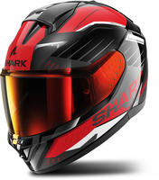 Shark HE1122E-KRA-L, Shark Ridill 2 Bersek Helm Schwarz Grau Rot male