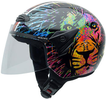 NZI Helix Ii Jr Open Face Helmet mehrfarbig