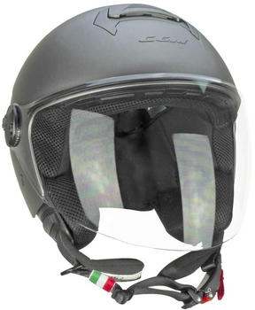 CGM 167a Flo Mono Open Face Helmet grau (167A-ALA-10)