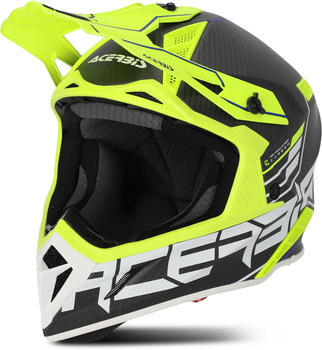 Acerbis Steel Carbon 22-06 Helmet (2023) black/fluo yellow