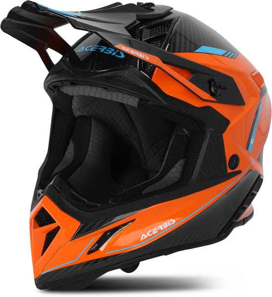 Acerbis Steel Carbon 22-06 Helmet (2023) orange/black