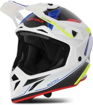 Acerbis Steel Carbon 22-06 Helmet (2023) white/black