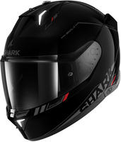 Shark HE0810EKARL, Shark Skwal i3 Blank SP, Integralhelm - Schwarz/Grau/Rot - L