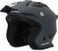 Acerbis 0025055.070.069, Acerbis Aria Solid, Jethelm - Matt Dunkelgrau/Wei&szlig; - XXL