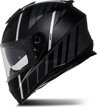 IXS IXS217 2.0 FUll Face Helmet black matt/white