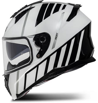 IXS IXS217 2.0 FUll Face Helmet white/black