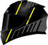 black matt/yellow fluo