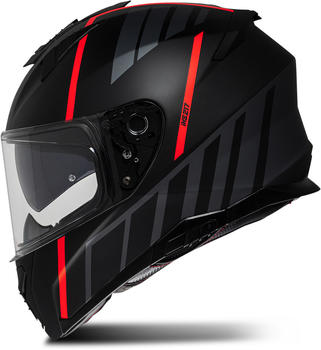 IXS IXS217 2.0 FUll Face Helmet black matt/red