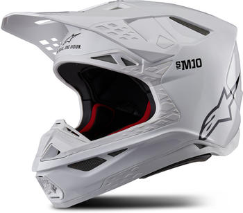 Alpinestars Supertech M10 Solid 2024 White Glossy
