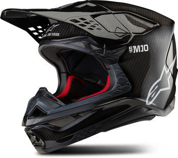 Alpinestars Supertech M10 Solid 2024 Black Glossy Carbon