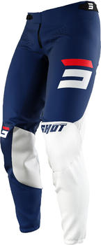 Shot Shot Aerolite Gradient Motocross Hose weiss/rot/blau